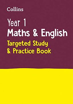 portada Year 1 Maths and English Targeted Study & Practice Book (en Inglés)