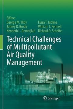 portada Technical Challenges of Multipollutant Air Quality Management (en Inglés)