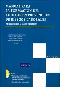 portada Manual Para La Formacion Del Auditor En Prevencion De Riesgos Laborales. Aplicaciones Y Ca