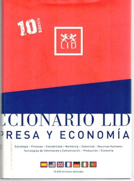 portada Diccionario lid de Empresa y Economía (Con Entradas en Español, Inglés, Francés, Alemán, Italiano y Portugués)
