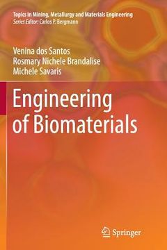 portada Engineering of Biomaterials (en Inglés)