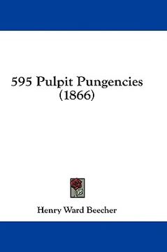 portada 595 pulpit pungencies (1866) (en Inglés)