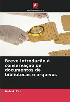 portada Breve Introdução à Conservação de Documentos de Bibliotecas e Arquivos