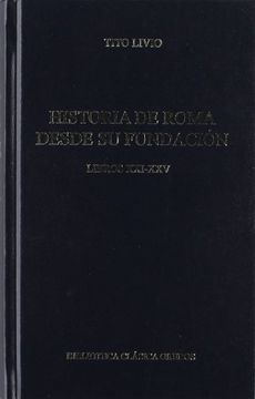 portada historia de roma desde su fundación. libros xxi-xxv