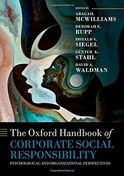 portada The Oxford Handbook of Corporate Social Responsibility: Psychological and Organizational Perspectives (Oxford Handbooks) (en Inglés)