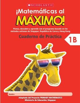 portada Matematicas al Maximo Cuaderno de Practica 1b (in Spanish)