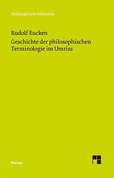 portada Geschichte der Philosophischen Terminologie (in German)