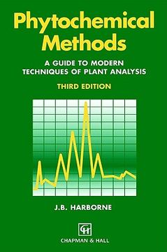 portada phytochemical methods a guide to modern techniques of plant analysis (en Inglés)