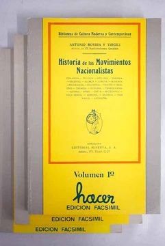 portada Historia de los Movimientos Nacionalistas.