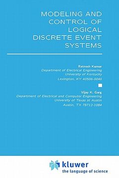 portada modeling and control of logical discrete event systems (en Inglés)