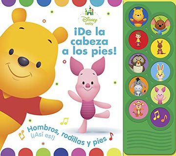 portada De la Cabeza a los Pies Disney Baby Lnlb (in Spanish)