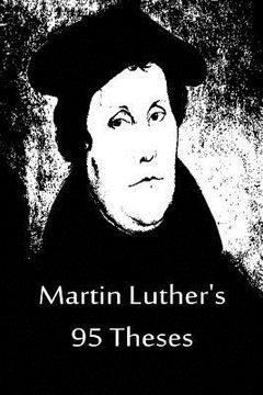 portada Martin Luther's 95 Theses (en Inglés)