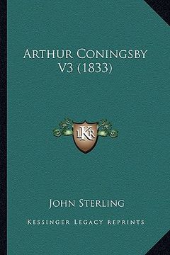 portada arthur coningsby v3 (1833) (in English)