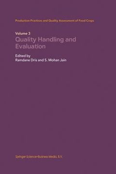 portada Quality Handling and Evaluation (en Inglés)