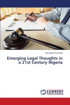 portada Emerging Legal Thoughts in a 21st Century Nigeria (en Inglés)
