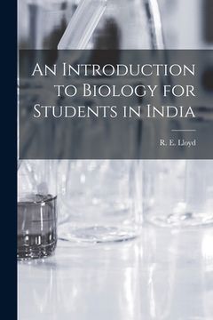portada An Introduction to Biology for Students in India (en Inglés)