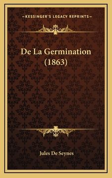 portada De La Germination (1863) (en Francés)
