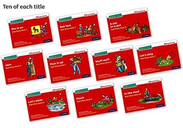 portada Read Write Inc. Phonics: Red Ditty Books Pack of 100 