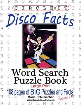 portada Circle it, Disco Facts, Word Search, Puzzle Book 