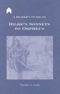 portada a reader's guide to rilke's sonnets to orpheus (en Inglés)