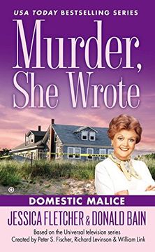 portada Domestic Malice (Murder, she Wrote Mysteries) (in English)