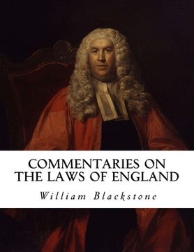 portada Commentaries on the Laws of England (in English)