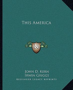 portada this america (in English)