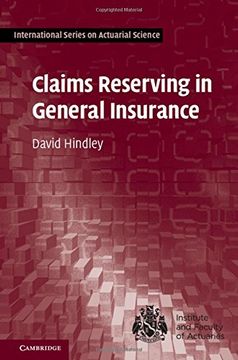portada Claims Reserving in General Insurance (International Series on Actuarial Science) (en Inglés)