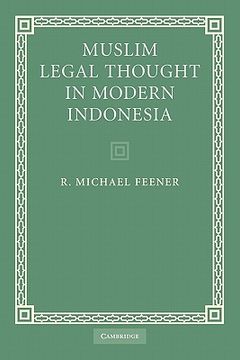 portada Muslim Legal Thought in Modern Indonesia (in English)