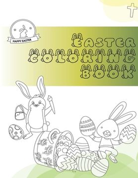 portada Easter Coloring Book: Adult Colouring Fun, Stress Relief Relaxation and Escape (in English)