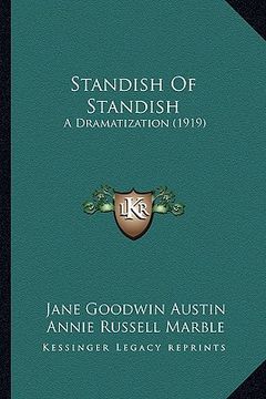 portada standish of standish: a dramatization (1919)