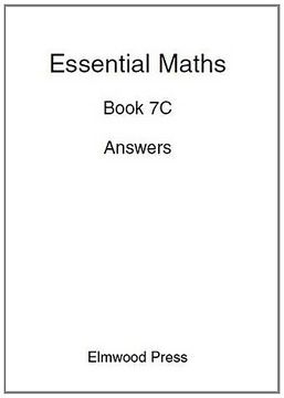 portada Essential Maths Book 7c Answers: Answers Bk. 7C
