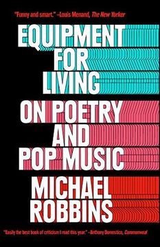 portada Equipment For Living: On Poetry And Pop Music (in English)