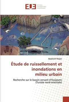 portada Étude de ruissellement et inondations en milieu urbain (en Francés)