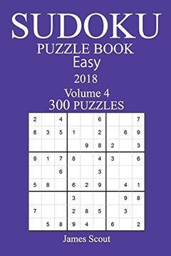 portada 4: 300 Easy Sudoku Puzzle Book - 2018