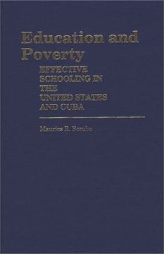 portada education and poverty: effective schooling in the united states and cuba (en Inglés)