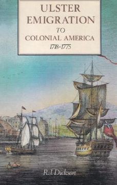 portada ulster emigration to colonial america, 1718-1775 (en Inglés)
