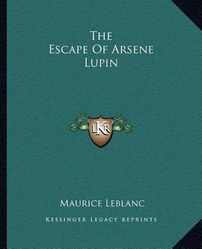 portada the escape of arsene lupin (en Inglés)