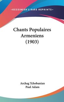 portada Chants Populaires Armeniens (1903) (en Francés)