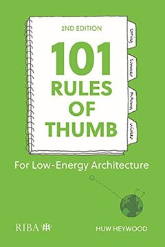 portada 101 Rules of Thumb for Low-Energy Architecture (in English)