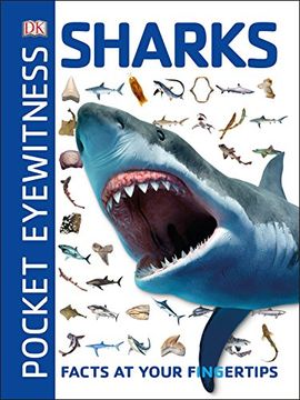 portada Pocket Eyewitness Sharks: Facts at Your Fingertips (en Inglés)