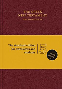 portada UBS 5th Revised Edition - Greek New Testament (en Griego antiguo)