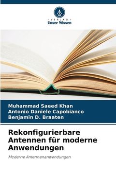 portada Rekonfigurierbare Antennen für moderne Anwendungen (in German)