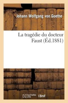 portada La Tragédie Du Docteur Faust (en Francés)