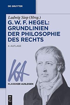 portada G. W. F. Hegel: Grundlinien der Philosophie des Rechts (in German)