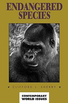 portada endangered species: a reference handbook (en Inglés)