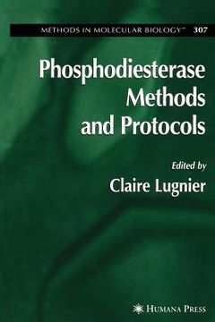portada phosphodiesterase methods and protocols (en Inglés)