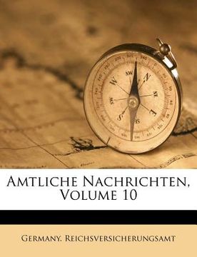 portada amtliche nachrichten, volume 10 (en Inglés)