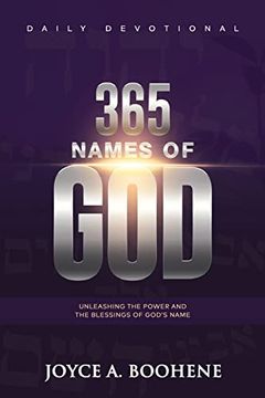 portada 365 Names of god Daily Devotional: Unleashing the Power and the Blessings of God's Name (en Inglés)