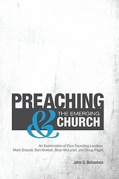 portada preaching & the emerging church (en Inglés)